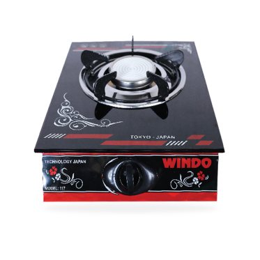 Bếp Gas Đơn WINDO 117 Mặt Kính