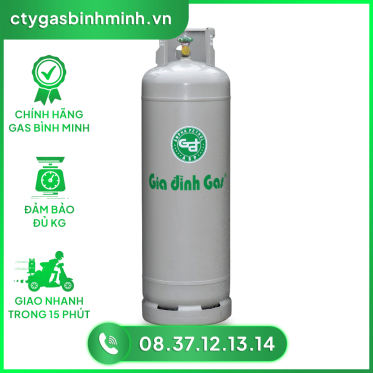  Gas Gia Đình Xám 45 Kg  Hiệu Bình Minh.