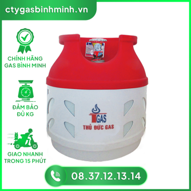 Bình Gas Thủ Đức Composite 6kg 