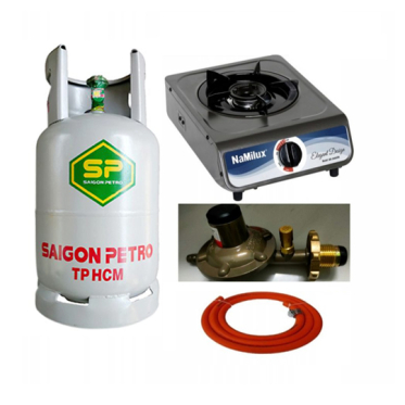 ComBo Bộ Bình Bêp Gas Đơn Innox