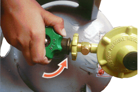 Thay gas bình gas đúng kỹ thuật giúp bảo vệ an toàn cho gia đình