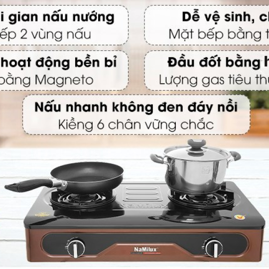 Bếp ga đôi Namilux NH-D3036APF