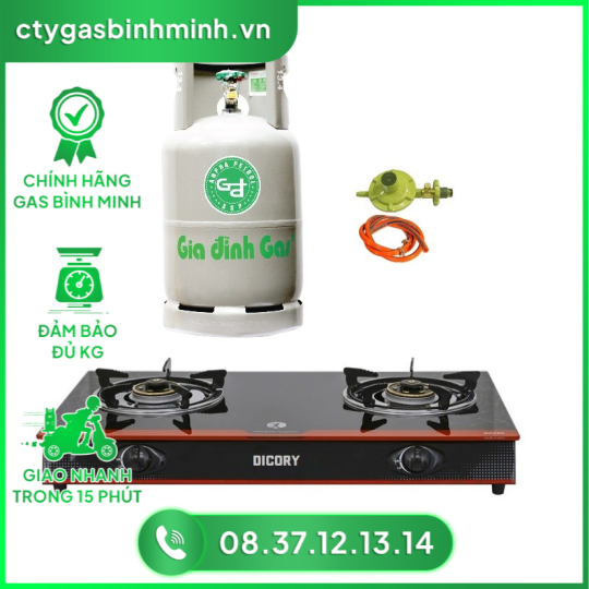 ComBo Bộ Bình Bếp Gas Gia Đình.