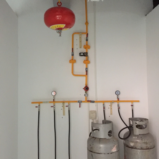 Lắp Đặt Hệ Thống Đường Ống Gas Công Nghiệp Hãng Bình Minh.