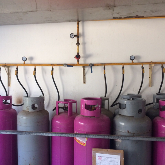 Lắp Đặt Hệ Thống Đường Ống Gas Công Nghiệp Hãng Bình Minh.