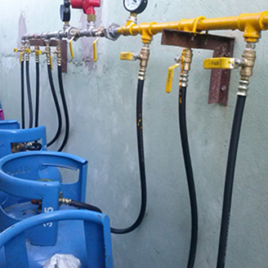 Lắp Đặt Hệ Thống Đường Ống Gas Công Nghiệp Hãng Bình Minh.